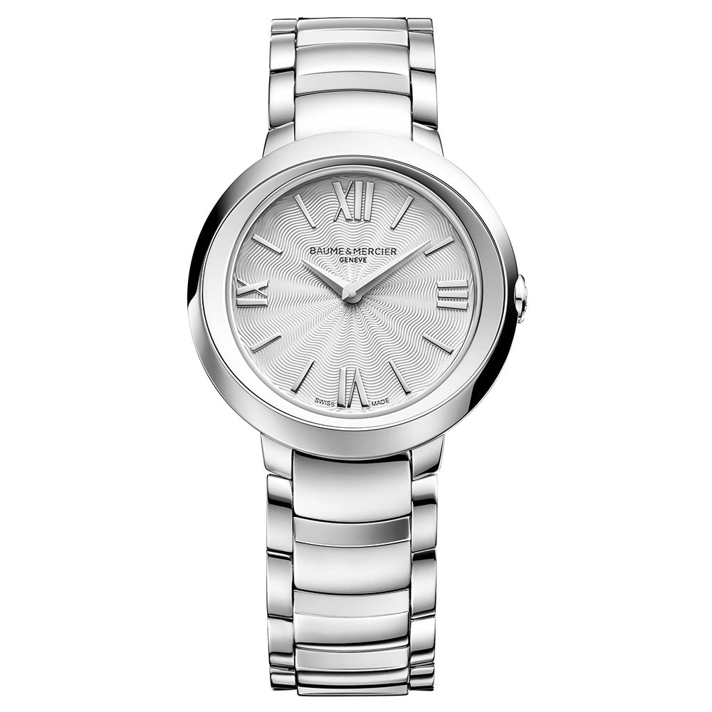 Reloj promesse señora esfera guilloche brazalete metálico
