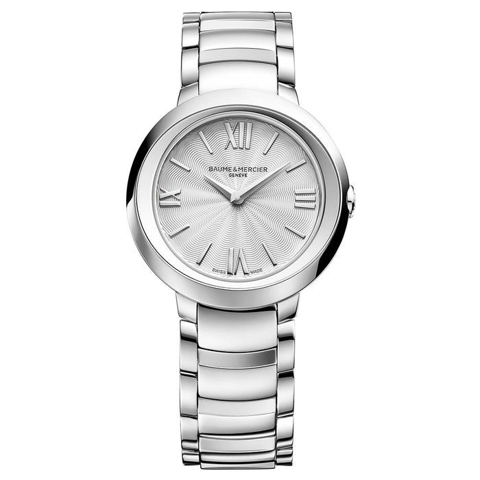 Reloj promesse señora esfera guilloche brazalete metálico