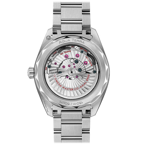 reloj Omega hombre Aquaterra 150 m acero esfera azul - Joyería Chocrón- 22010412103004