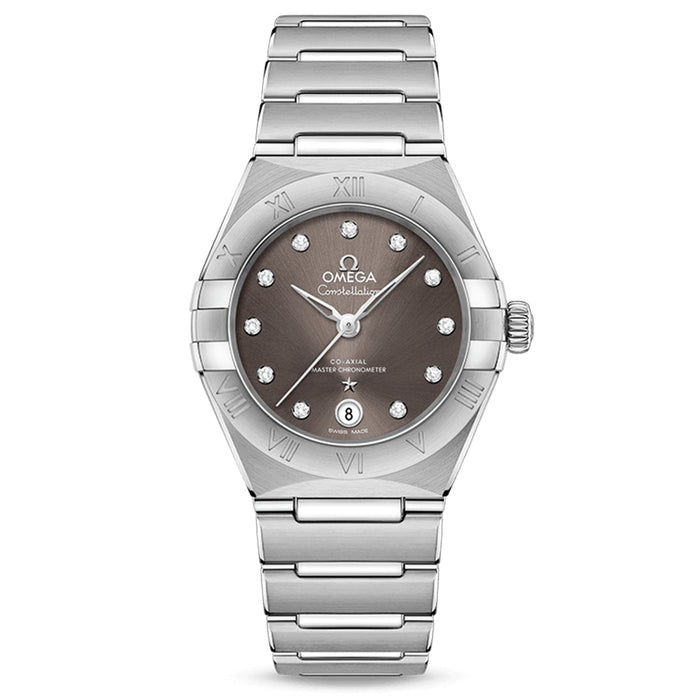 Reloj mujer Omega Constellation Manhattan esfera gris - Ref: 13110292056001