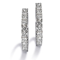 Pendientes-aros-oro-blanco-diamantes - Ref J5057PB_Chocrón Joyeros