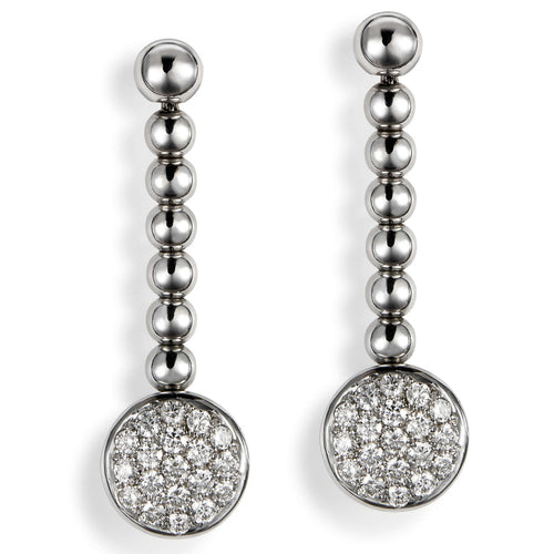 pendientes-bubbles-oro-blanco-diamantes-brillantes - Ref J4187PB Chocrón Joyeros