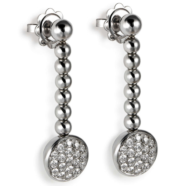 pendientes-bubbles-oro-blanco-diamantes-brillantes - Ref J4187PB Chocrón Joyeros