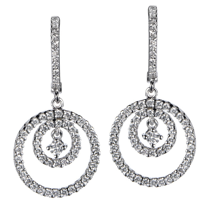 Pendientes_geometrich_oro_blanco_circulos_concentricos_diamantes_ Ref J4194PB_Chocrón Joyeros