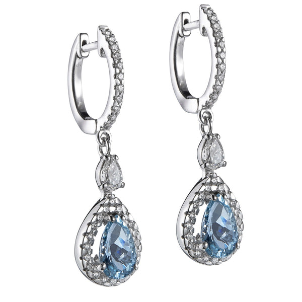 Pendientes_oro_blanco_aguamarina_pera_diamantes_ Ref J5356PB_Chocrón Joyeros