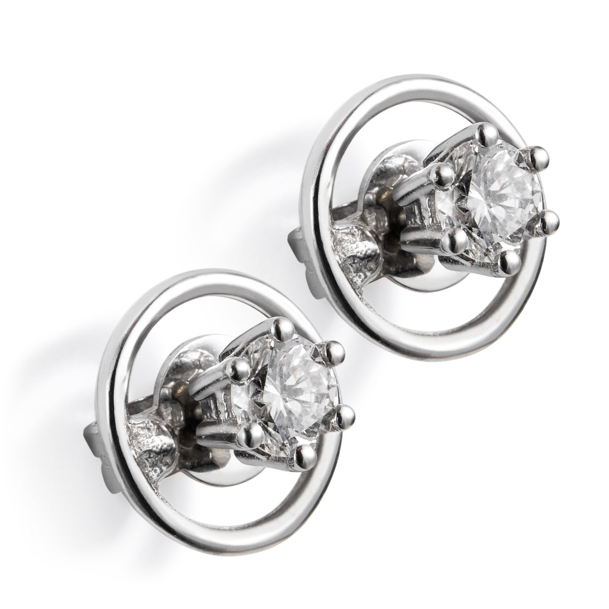 pendientes_oro_blanco_diamantes_6_garras - Ref J5503PB_Chocron_Joyeros