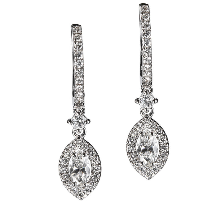pendientes_oro_blanco_diamantes_marquise_brillantes_- Ref J5592PB_Chocron_Joyeros