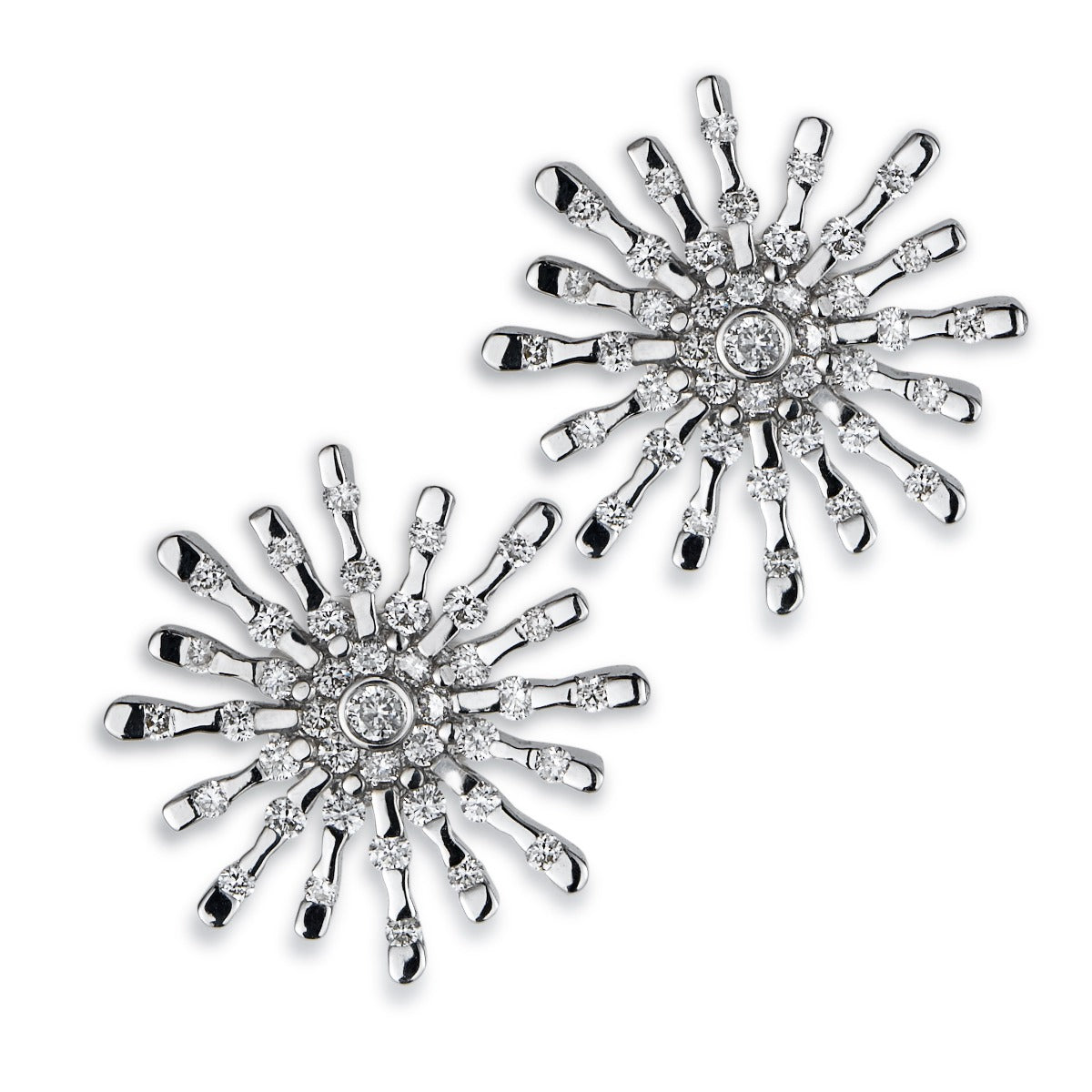 Pendientes_copo_de_nieve_oro_blanco_diamantes_ Ref J5278TB_Chocrón Joyeros