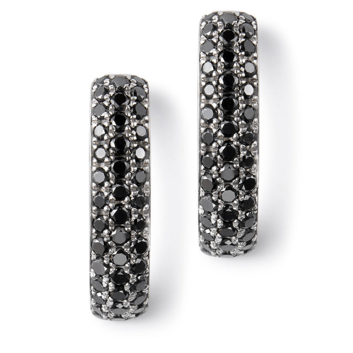 pendientes_oro_blanco_diamantes_negros - Ref J5552PB_Chocron_Joyeros