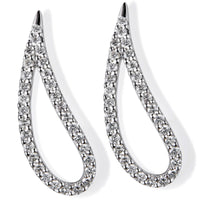 Pendientes_trepadores_lagrima_oro_blanco_diamantes_ Ref J5408TB_Chocrón Joyeros