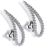 Pendientes_trepadores_lagrima_oro_blanco_diamantes_ Ref J5408TB_Chocrón Joyeros
