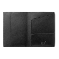 Funda pasaporte Meisterstück Piel Negra - 35285 - Chocron Joyeros 