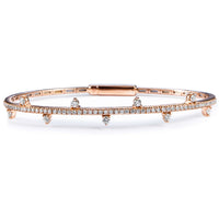Pulsera-rigida-oro-rosa-diamantes-garra Ref J5324PLB_Chocrón Joyeros