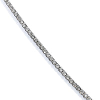 pulsera-riviere-oro-blanco-diamantes-garra-brillantes - Ref J5445PLB Chocrón Joyeros