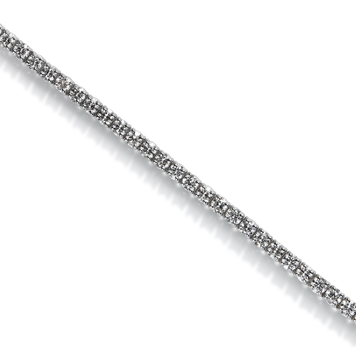 Pulsera Riviere oro blanco con diamantes talla brillante - Ref J5165PLB_Chocrón Joyeros