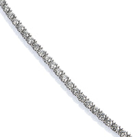 Pulsera-riviere-oro-blanco-diamantes-brillantes-garra - Ref J5446PLB Chocrón Joyeros