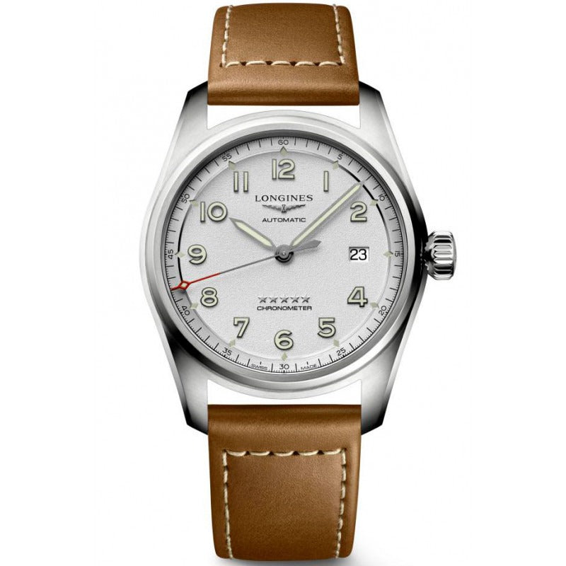 reloj-longines-spirit-acero-42mm-esfera-blanca-auto - Ref. L38114732