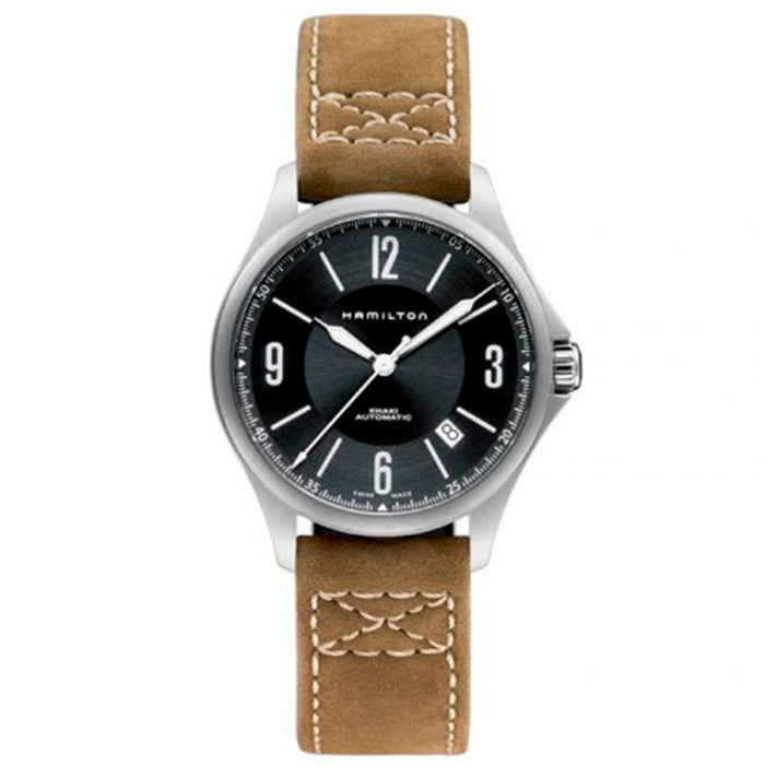 Reloj Hamilton modelo Khaki Aviation Auto 38 mm Piel -Ref. H76565835