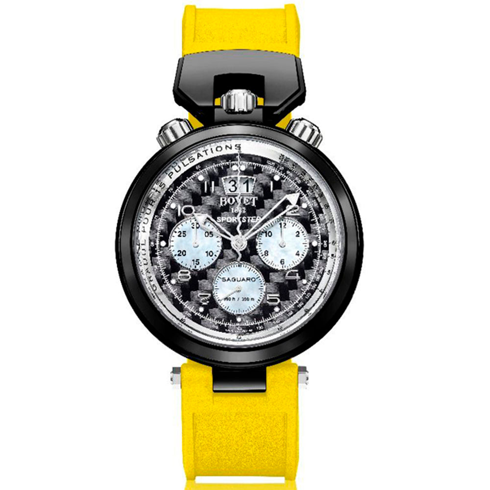 Bovet Saguaro cronógrafo en acero y PVD
