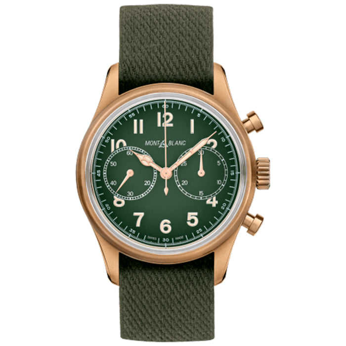 reloj caballero Montblac colección 1858 bronce automatico_Chocrón joyeros_referencia 119908