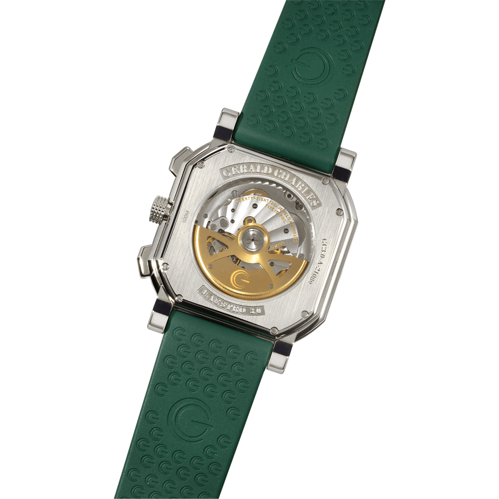 reloj Cronógrafo Maestro 03 Ultrafino color verde_GC20A02_Chocrón Joyeros_2