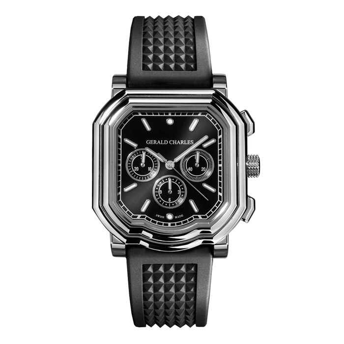 reloj Gerald Charles Crono Maestro 03 negro_GC3.0-A-00_Chocrón Joyeros