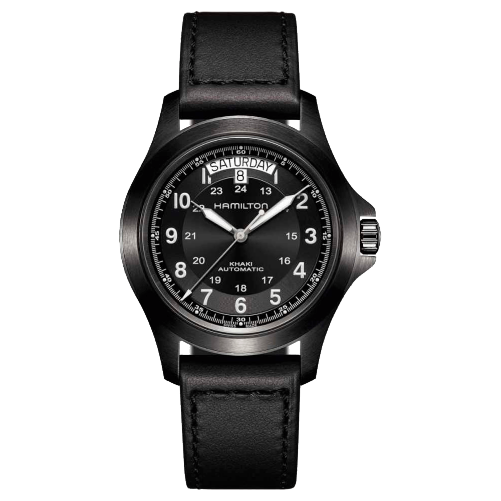 Hamilton Khaki Field King 40mm PVD Automático - H64465733