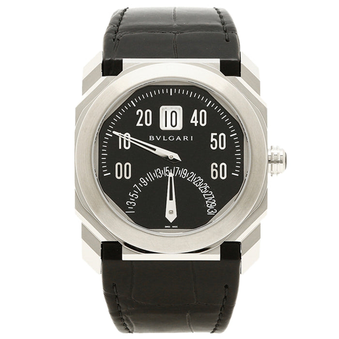 Reloj hombre Bvlgari Octo horas saltantes - Chocron Joyeros -BGO38BSLDBR