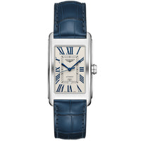 reloj hombre Longines dolcevita acero y cocodrilo azul-Chocrón Joyeros-L57674719