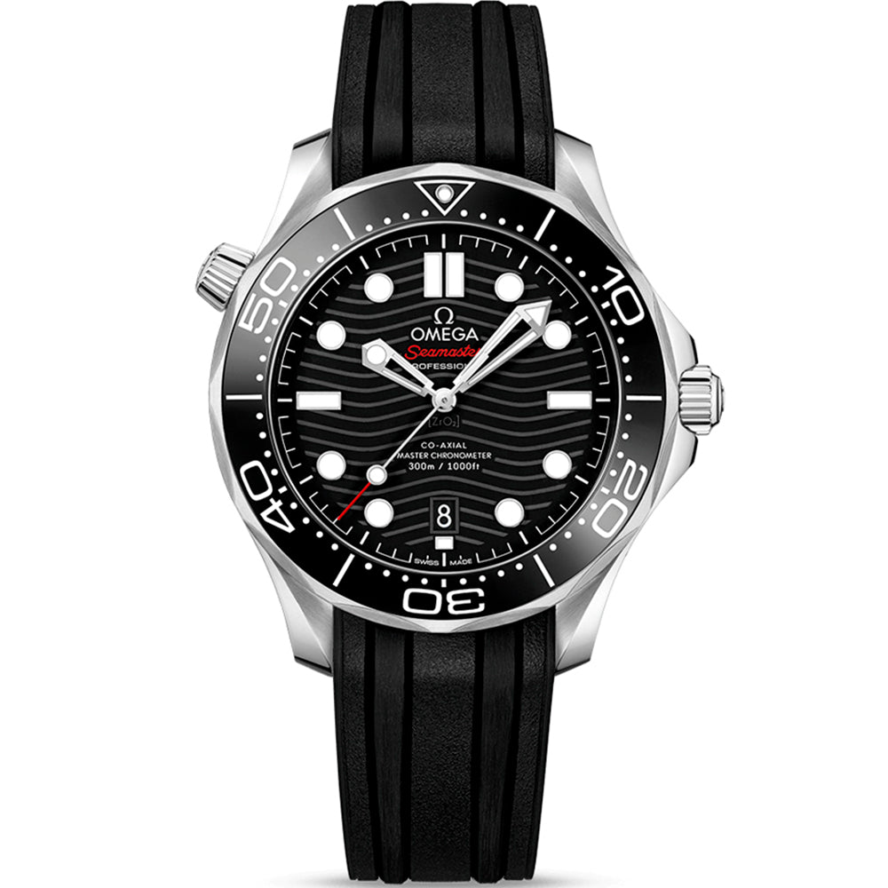 reloj hombre omega seamaster diver 300m co-axial 42mm caucho negro_Chocron Joyeros_21032422001001