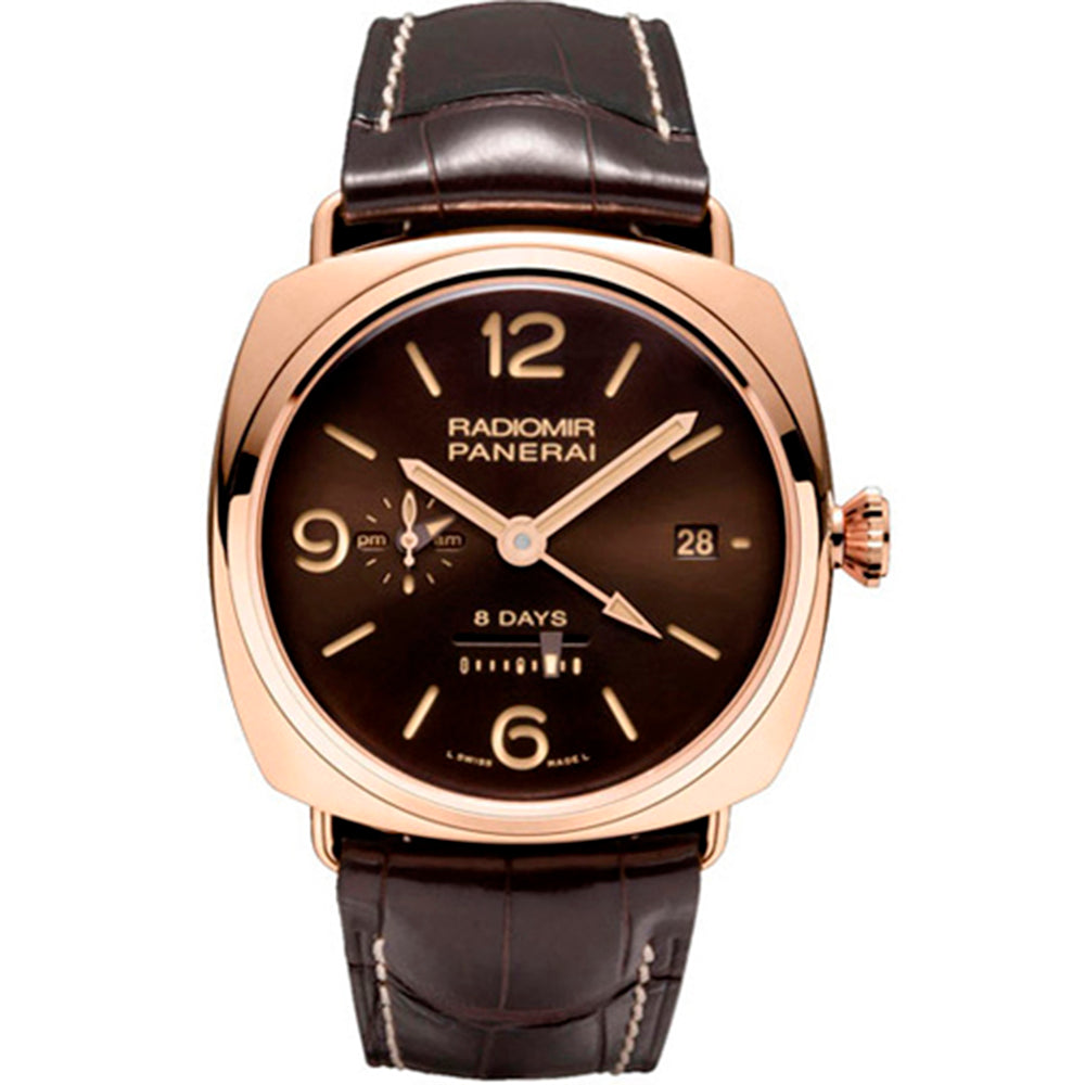 reloj hombre Panerai radiomir 8 días oro rosa - Chocron Joyeros- PAM00395