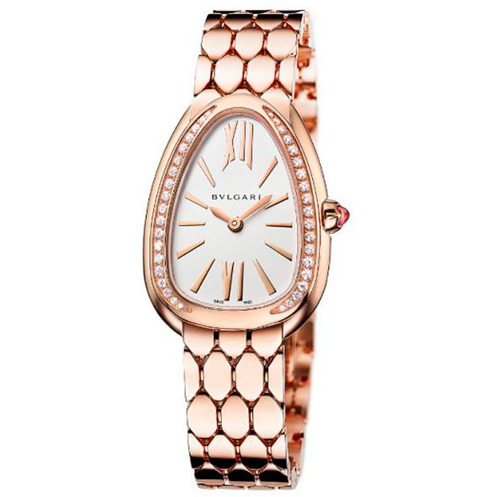 reloj mujer Bvlgari Serptenti Seduttori oro rosa y bisel diamantes 33_Joyería Chocrón_SPP33WGGD