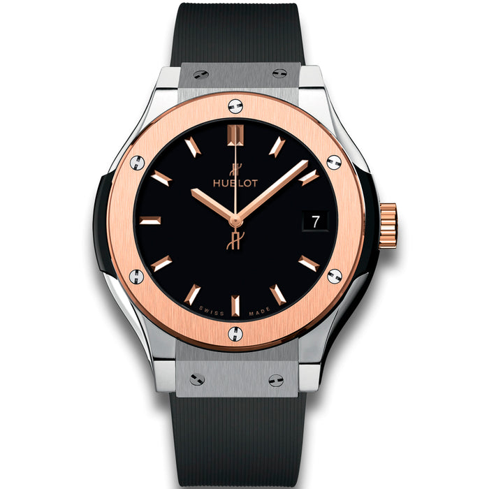 reloj mujer Hublot Classic Fusion titanio y oro rosa 33 mm- Chocrón Joyeros-581no1181rx