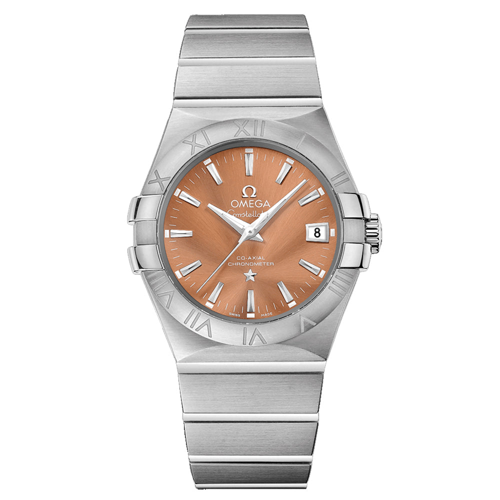 OMEGA Constellation 35mm Esfera Bronce|Distribuidor oficial
