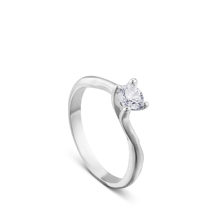 Solitario-oro-blanco-diamante-talla-brillante - Ref J4726SB_Chocron Joyeros