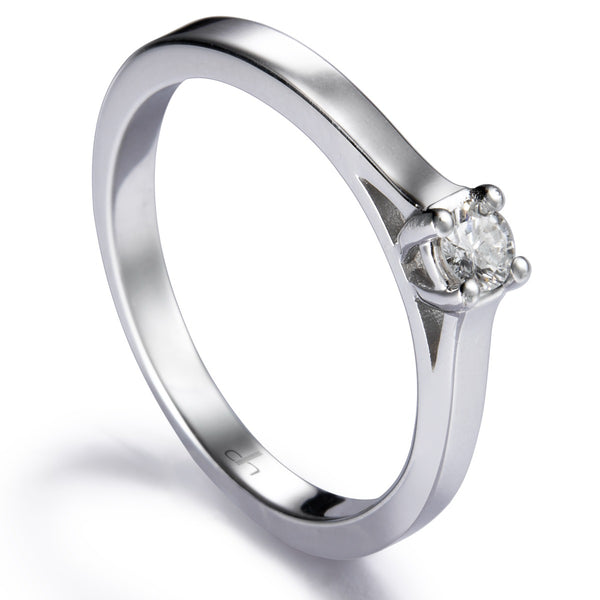Solitario-oro-blanco-diamante-talla-brillante - Ref J5167SB_Chocrón Joyeros