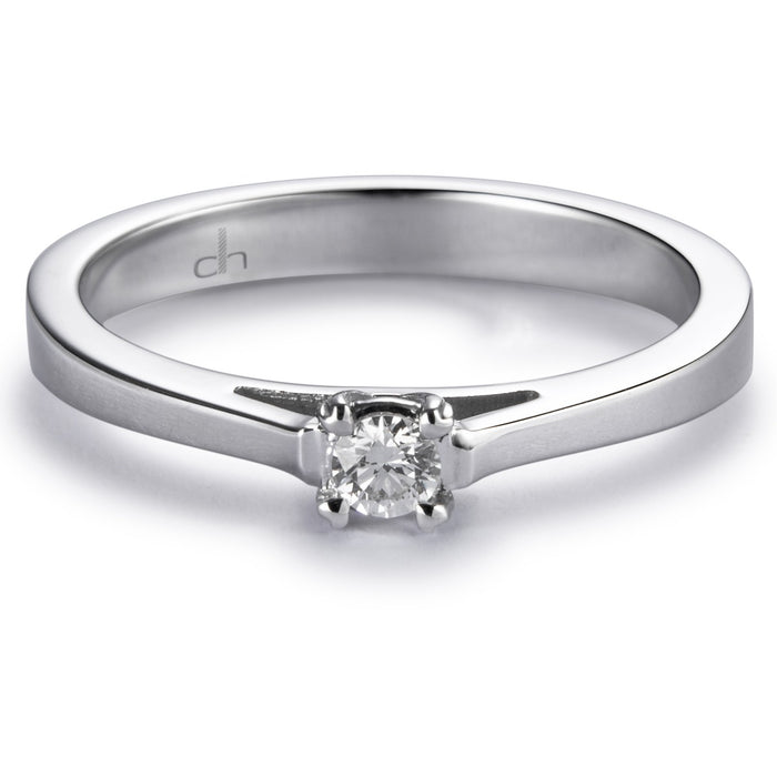 Solitario-oro-blanco-diamante-talla-brillante - Ref J5173SB_Chocrón Joyeros