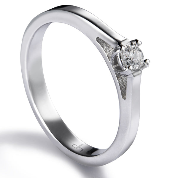 Solitario-oro-blanco-diamante-talla-brillante - Ref J5173SB_Chocrón Joyeros
