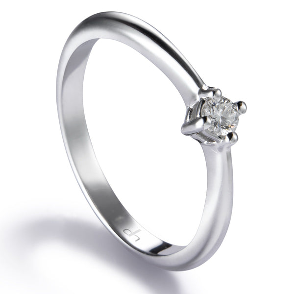 Solitario-oro-blanco-diamante-talla-brillante - Ref J5174SB_Chocrón Joyeros