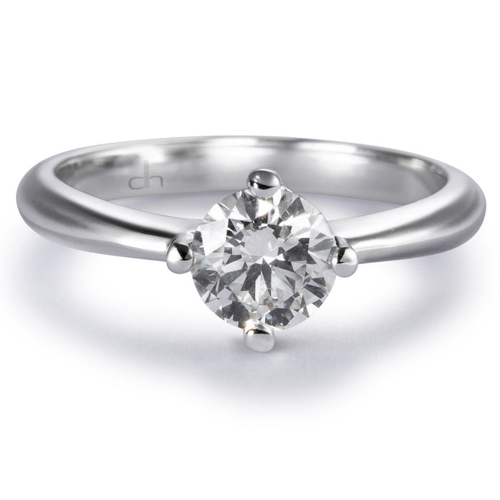 Solitario-oro-blanco-diamante-talla-brillante - Ref J5177SB_Chocrón Joyeros