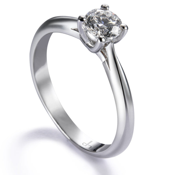 Solitario-oro-blanco-diamante-talla-brillante - Ref J5183SB_Chocrón Joyeros