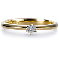 Solitario_oro_amarillo_diamante_6_garras_ Ref J5271SB_Chocrón Joyeros