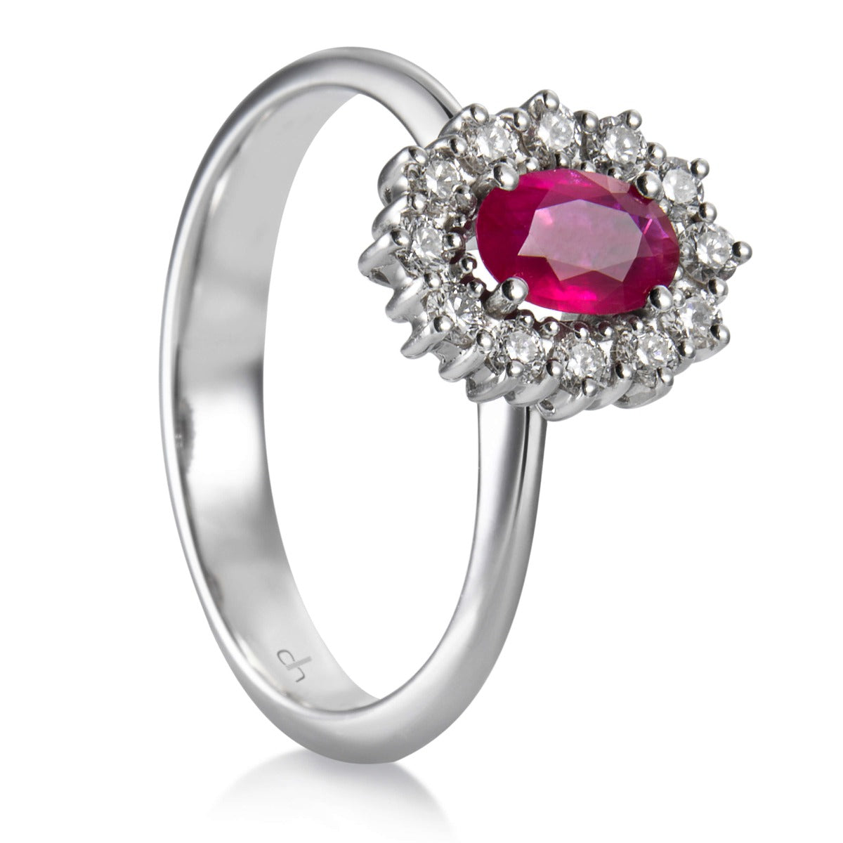 sortija-caramelo-oro-blanco-mini-rubi-orla-diamantes- Ref J5482sb Chocrón Joyeros