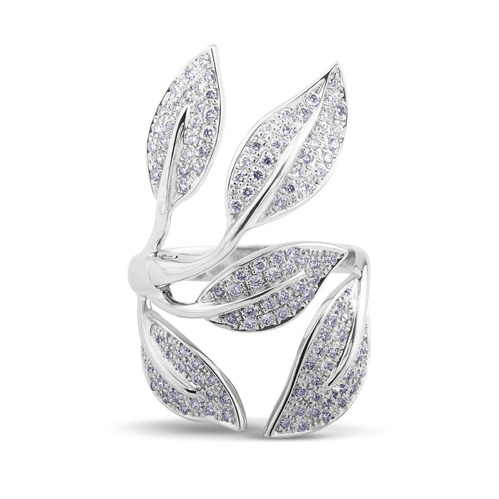 Sortija-oro-blanco-diamantes - Ref J4742SB