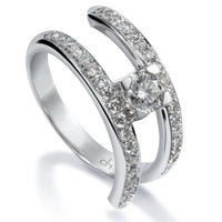 Sortija-B-twins-oro-blanco-diamante-talla-brillante - Ref J5222SB_Chocrón Joyeros
