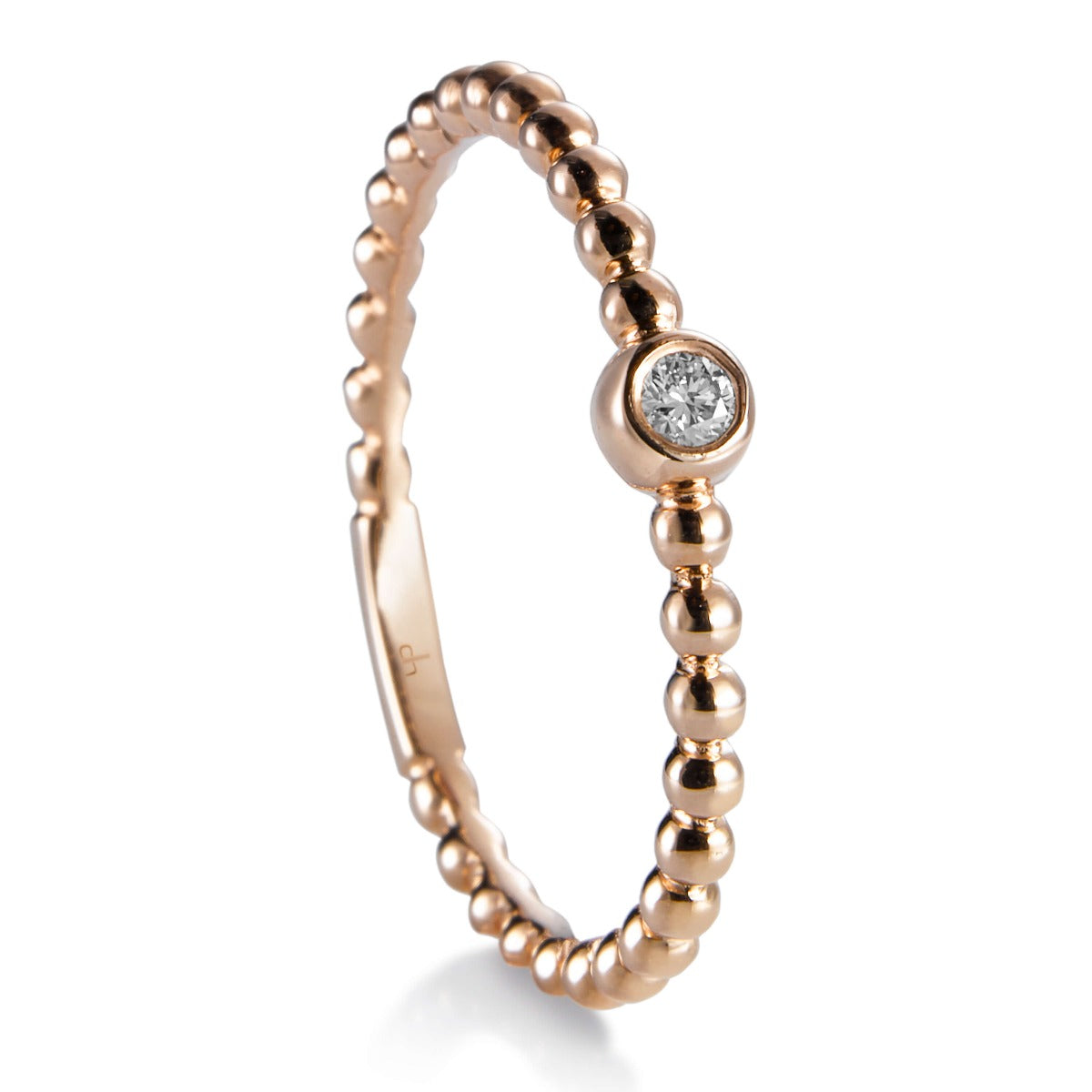 Sortija_bubbles_oro_rosa_diamante_chaton_ Ref J5285SB_Chocrón Joyeros