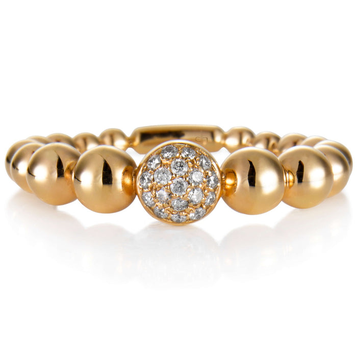 Sortija-bubbles-oro-rosa-diamantes - Ref J5519SB