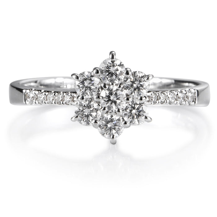 sortija_oro_blanco_roseton_diamantes_brillantes_montura_ - Ref J5653SB_Chocron_Joyeros
