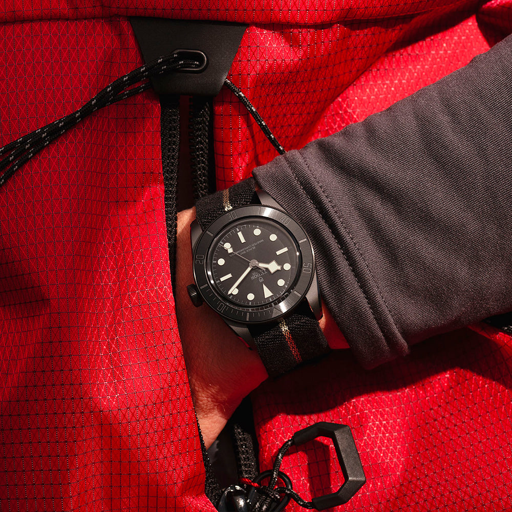 Reloj Tudor Black Bay Ceramic 41mm nato_79210CNU-0001_Chocrón Joyeros