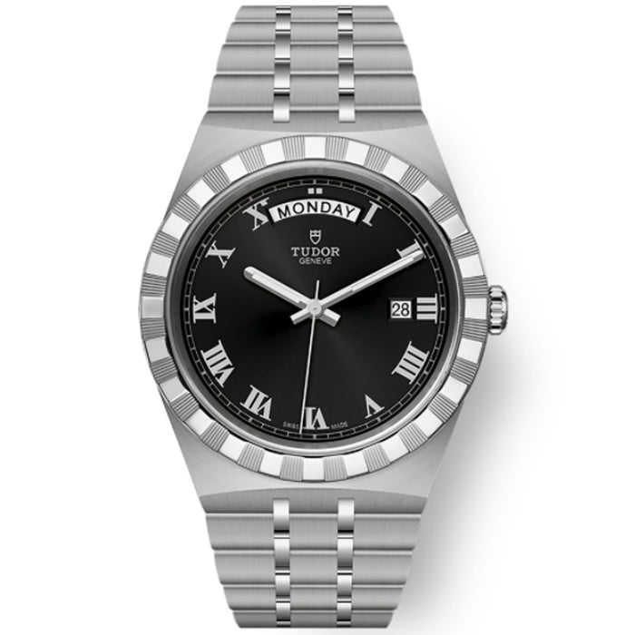 reloj caballero Tudor Royal Day-date esfera negra 41 mm_Chocron Joyeros_28600/0003